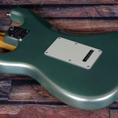 Fender American Professional II Stratocaster with Maple Fretboard & Fender Deluxe Molded Case plus all case candy 2023 Model in Mystic Surf Green image 7
