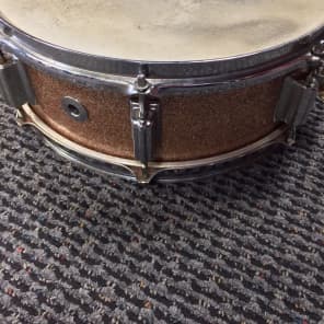 Rogers Tower Snare 1967 Champagne Sparkle 14" x 5" image 5