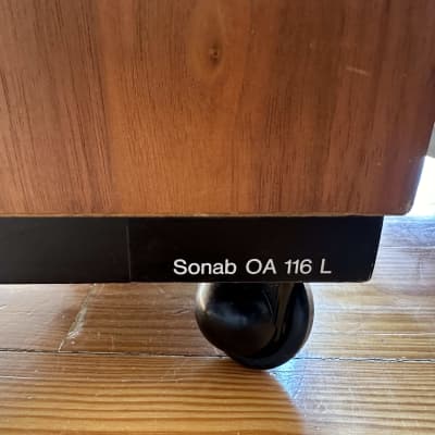 Sonab OA-116 Vintage High-End Speakers – Swedish Carlsson Design – Excellent Condition image 3