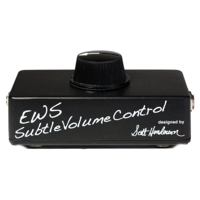 Reverb.com listing, price, conditions, and images for ews-subtle-volume-control