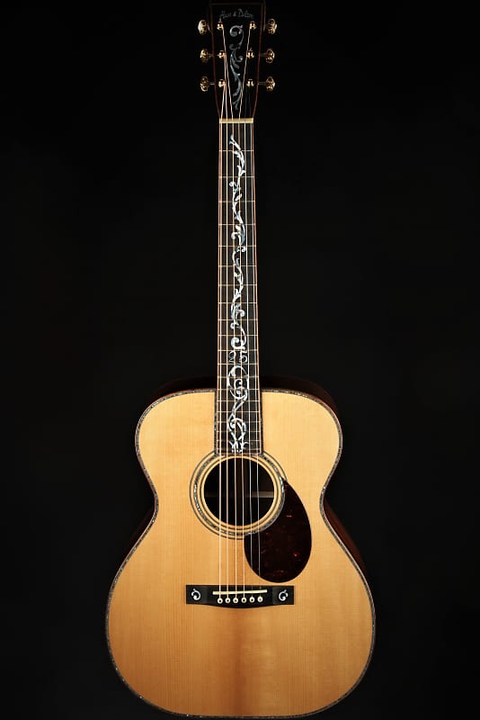 Huss and Dalton 25th Anniversary TOM-R Red Spruce/Brazilian #4 of