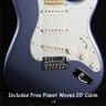 Fender American Deluxe Personality Strat Plus Stratocaster Electric Guitar w/OHSC 2013 Ice Blue