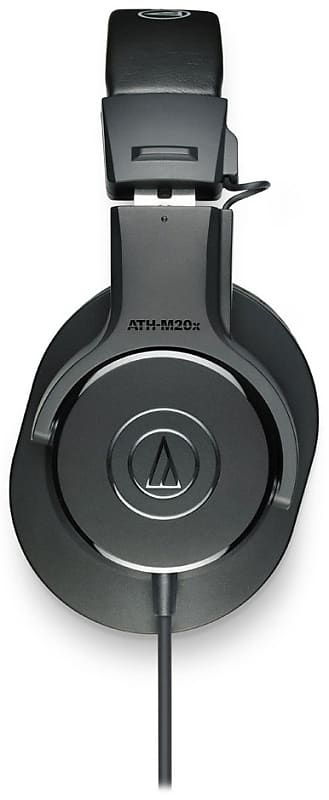 Audio-Technica ATH-M20x Professional Studio Monitor Headphones  			