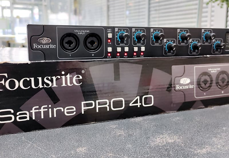 Focusrite Saffire Pro 40 Firewire Audio Interface | Reverb Canada