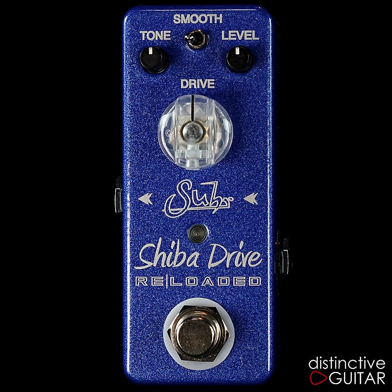Suhr Shiba Drive Reloaded Mini Blue Distortion / Overdrive Pedal