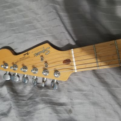 Squier Stratocaster MIJ Japan White Seymour Duncan Jimi Hendrix Pickups image 3