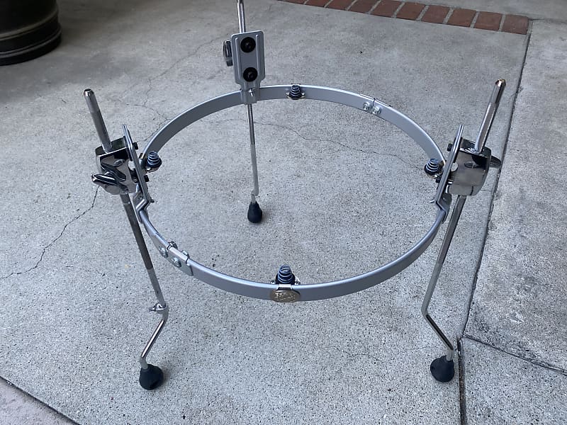 Gauger Percussion 14” Dyna Mount 2010’s Matte silver’s Reverb