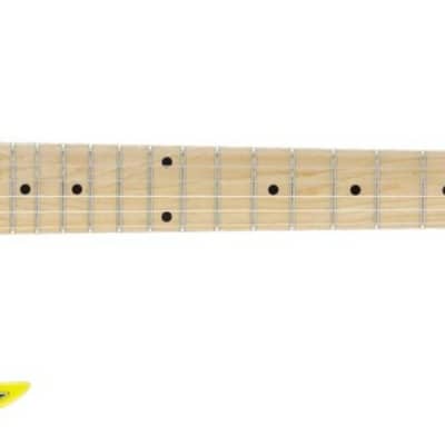 Traveler Guitar Vaibrant Standard V88S Electric Guitar, Electric Yellow w/ Bag image 2