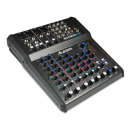 Alesis MultiMix 8 USB FX 8 Channel Mixer with Effects / USB Audio Interface image 1