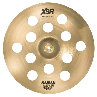 Sabian 16" XSR O-Zone Drum Set Crash Cymbal image 1