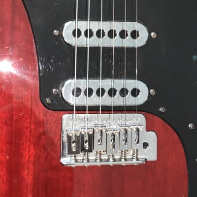Burns Brian May electric guitar cherry red image 5