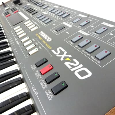 Teisco SX-210 61-Key Analog Synthesizer w/ MIDI 1980s Vintage MIJ Kawai Rare SSM2044 image 7