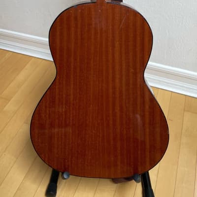 Antonio Morales (?) A. Morales Classical Guitar with Case and Strap image 13