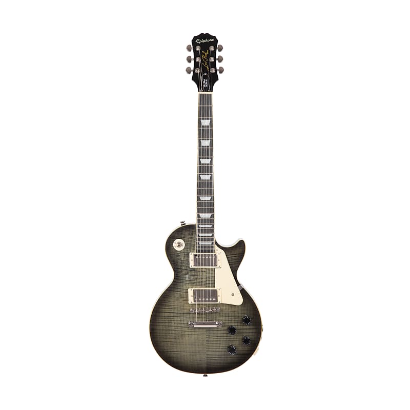 Epiphone Les Paul Ultra-III Electric Guitar, RW FB, Midnight Ebony, 17051506087 image 1