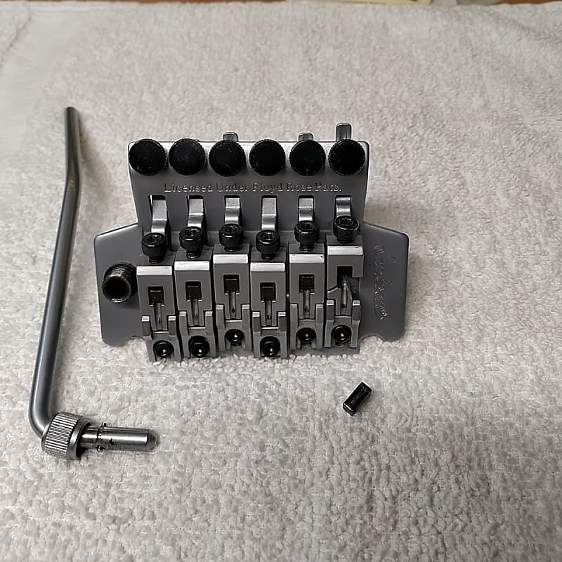 Jackson Takeuchi Floyd Rose mid 90's - Satin Chrome | Reverb