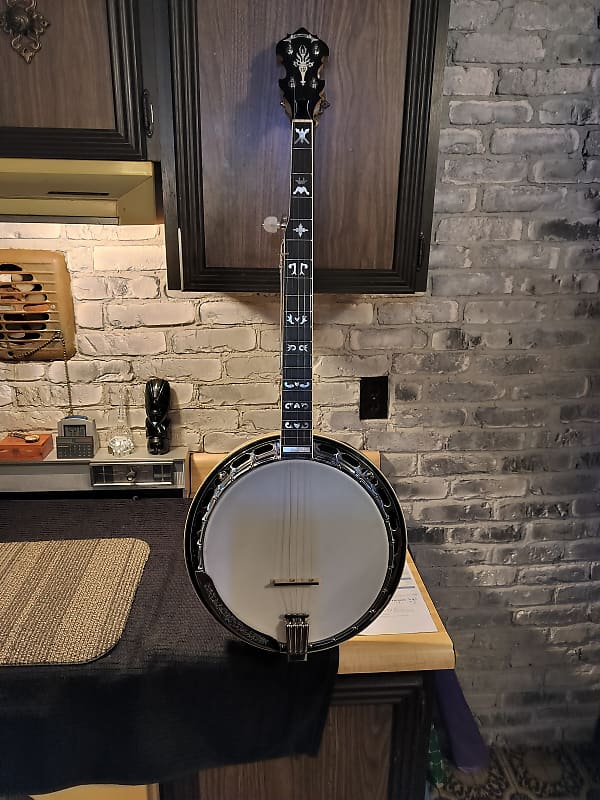 Conrad 5-string banjo Mid 70s - Blond Maple image 1