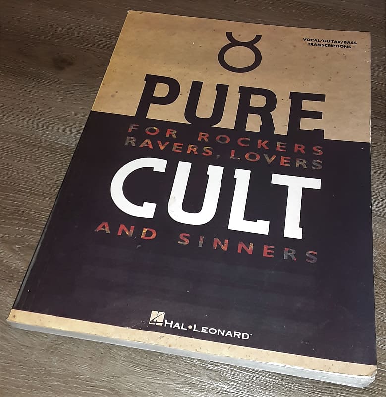 THE CULT - PURE CULT - GUITAR TAB BOOK - TABLATURE - VOCAL & | Reverb