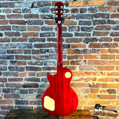 Epiphone Les Paul Plus MIK Electric Guitar w/ Upgrades & GB (2006 - Cherry Sunburst) image 9