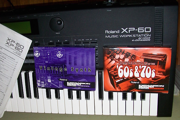 ROLAND XP 60, LOADED w/2 Expansion Cards, Manuals , Bag | Reverb