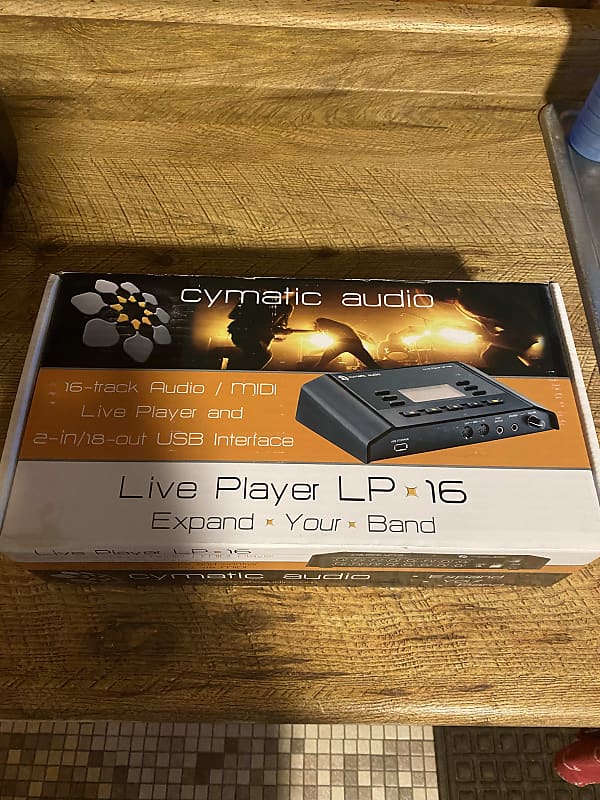 Cymatic Audio LP-16 Live Player 16-Track Backing Track Playback System