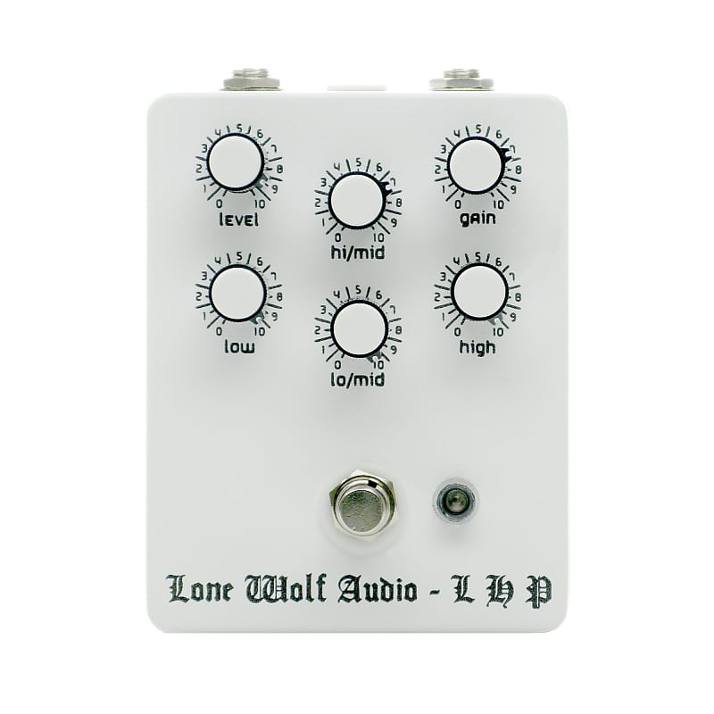 Lone Wolf Audio Left Hand Path Distortion, White (Gear Hero Exclusive) image 1