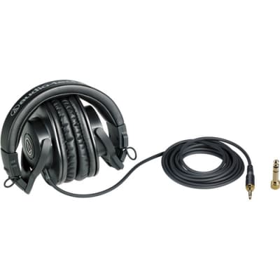 Audio-Technica ATH-M30x Closed-Back Monitor Headphones (Black) image 12