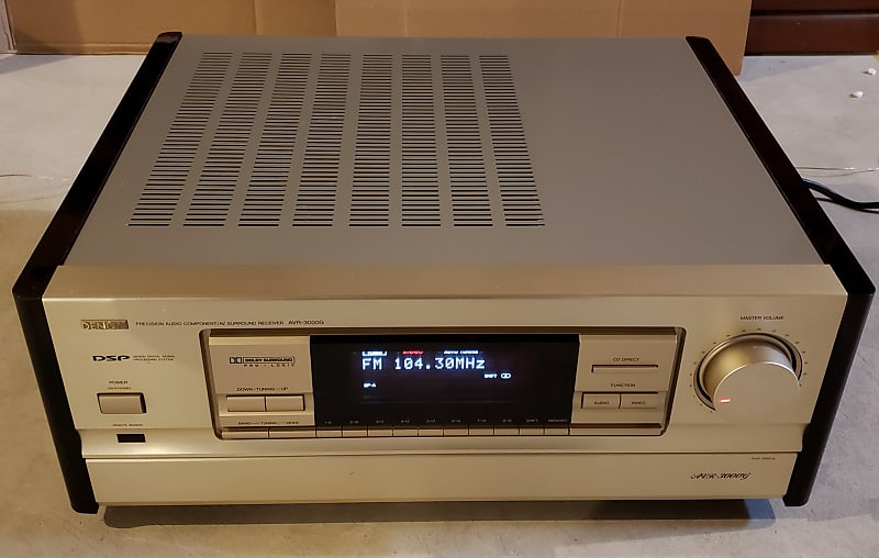 Denon AVR-3000G Gold - RARE - Working with Manual & 2