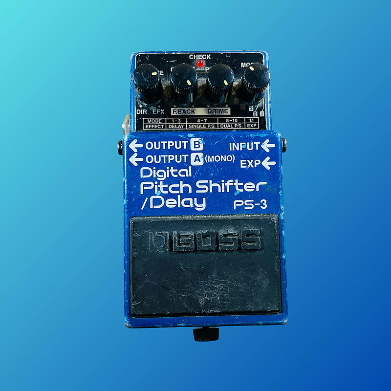Boss PS-3 Digital Pitch Shifter/Delay | Reverb
