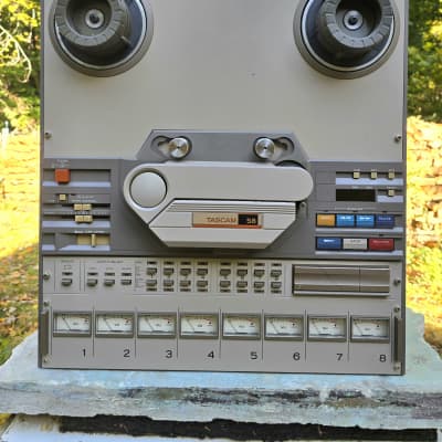 TASCAM 58, Pro Serviced 1/2" 8-Track Open Reel Half Inch Tape Recorder image 2