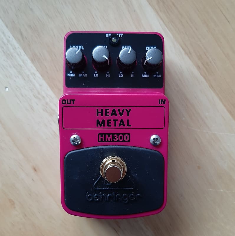 Behringer hd300 shop heavy distortion pedal