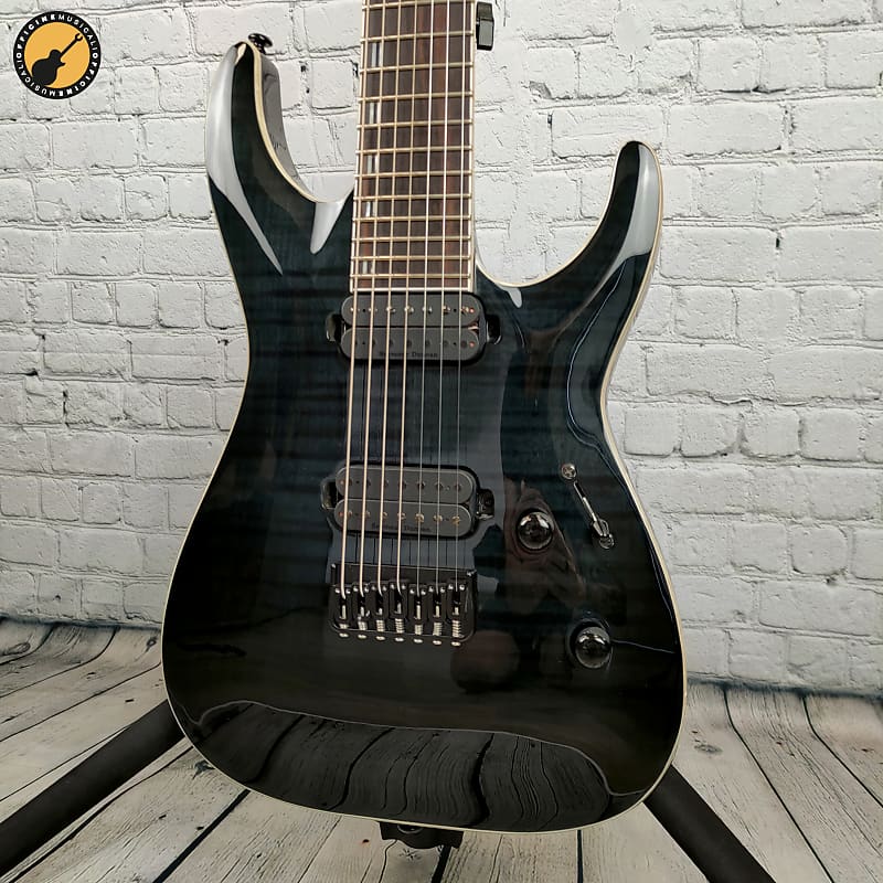 ESP LTD H-1007 See Thru Black | Reverb