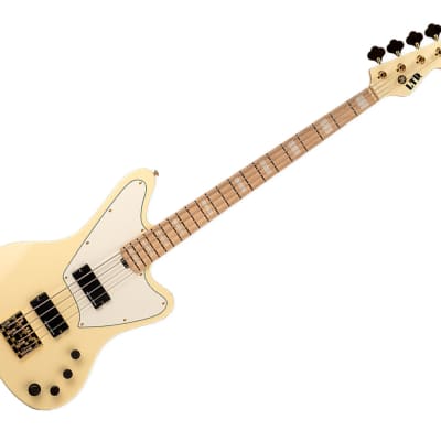 ESP LTD GB-4 4-String Bass Guitar - Vintage White - Used for sale