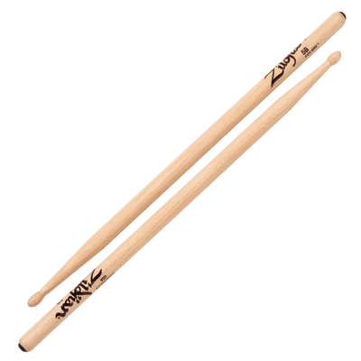 Zildjian 5BWA Anti-Vibe 5B Wood Tip Drum Sticks