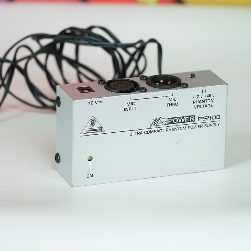 Used Behringer PS400 Phantom Power Supply Reverb