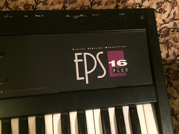 Ensoniq eps 16 plus early 1990s? black | Reverb