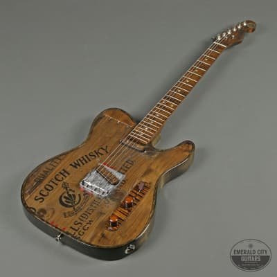 2021 Walla Walla Guitar Company Maverick Vintage Wood “House Whiskey” image 6