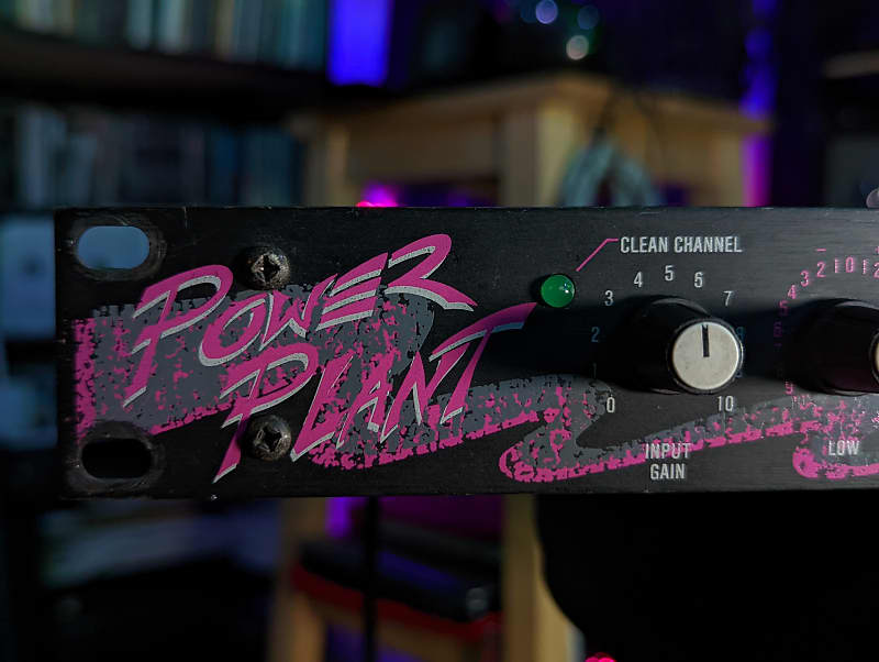 ART Power Plant Super drive Guitar Preamp Black Pink Grey | Reverb