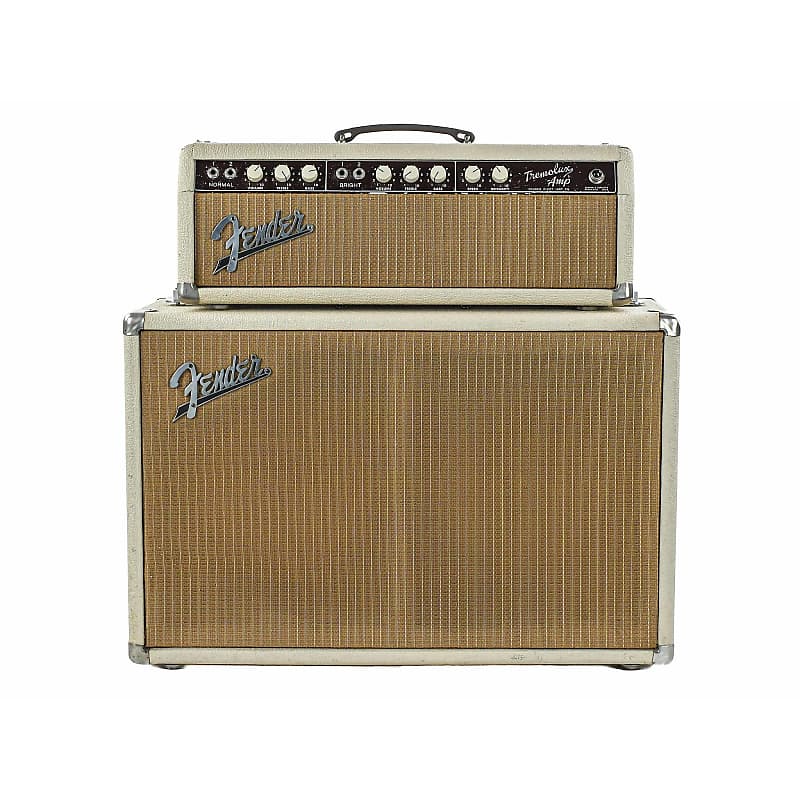 Fender Tremolux 6G9-B 30-Watt 2x10" Piggyback Guitar Amp 1960 - 1963 image 1