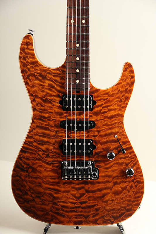 Suhr Standard Quilt Maple Match Figured Headstock Root Beer 2008