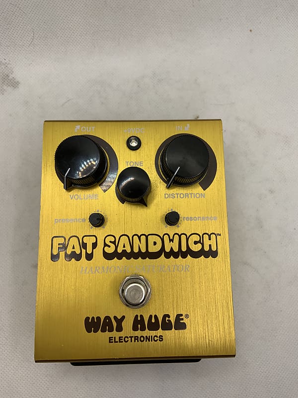 WAY HUGE 【FAT SANDWICH】 Way Huge Fat Sandwich Harmonic Saturator Distortion Pedal