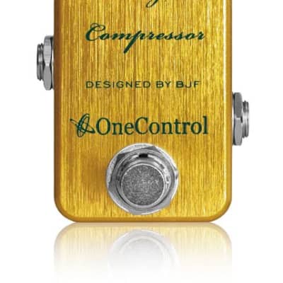 Reverb.com listing, price, conditions, and images for one-control-lemon-yellow-compressor