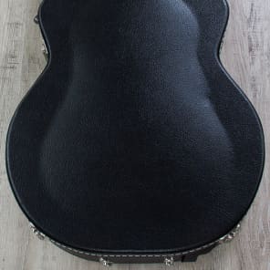 Guild Starfire Bass II Semi-Hollow Bass, Rosewood Fretboard, Black, Hard Case image 11