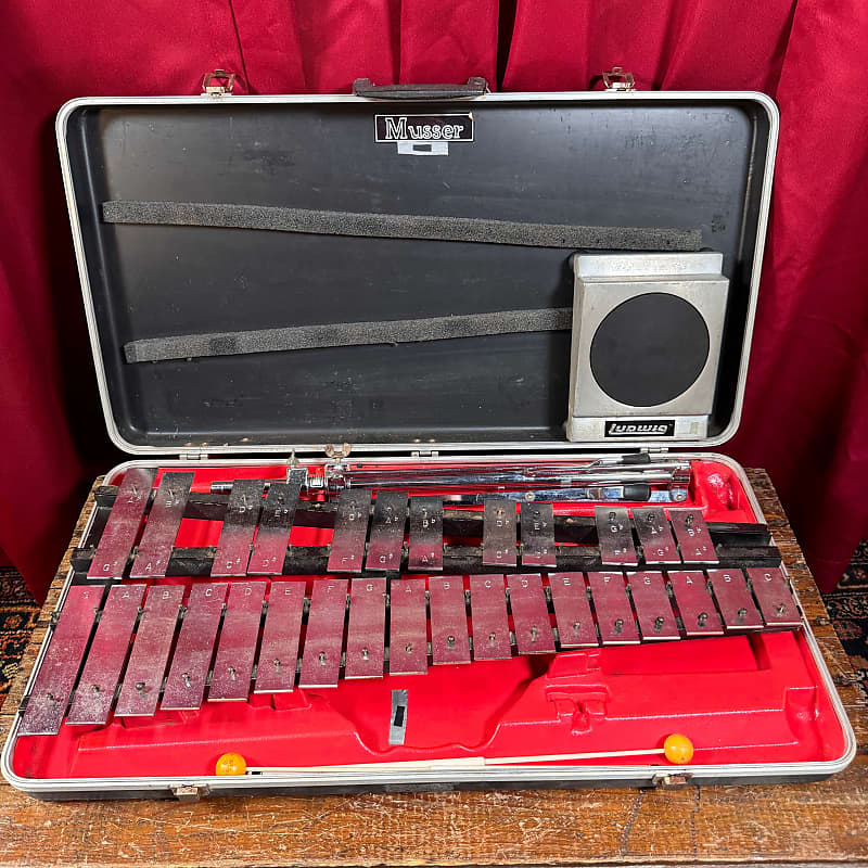 1970s Ludwig Musser M-649 Junior Percussionist Kit Glockenspiel Bells #2 image 1