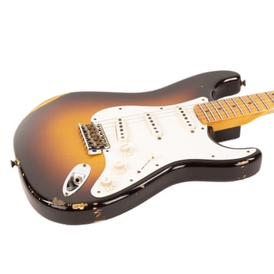 Fender Custom Shop Fat '50s Stratocaster Relic - Wide Fade Chocolate Sunburst image 7