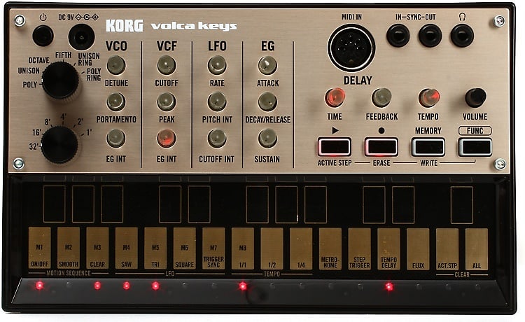 Korg Volca Keys Analog Loop Synthesizer | Reverb