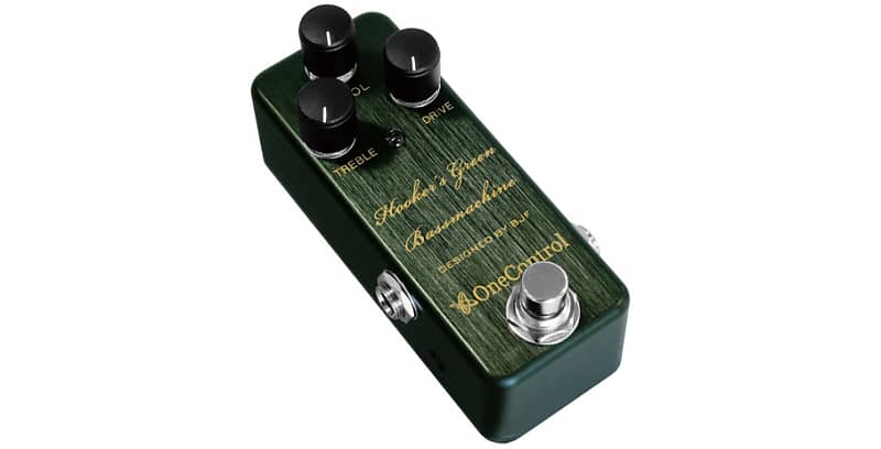 One Control Hooker's Green Bass Machine - Bass Overdrive