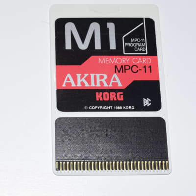 Korg M1 Akira Memory Card MPC-11