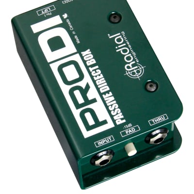 Radial ProDI Passive Direct Box for Stage and Studio image 1