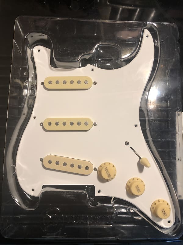 Fender Squire 50's loaded pickguard Reverb