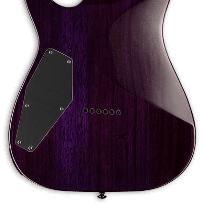 ESP LTD H-200FM See Thru Purple (B Stock) image 2
